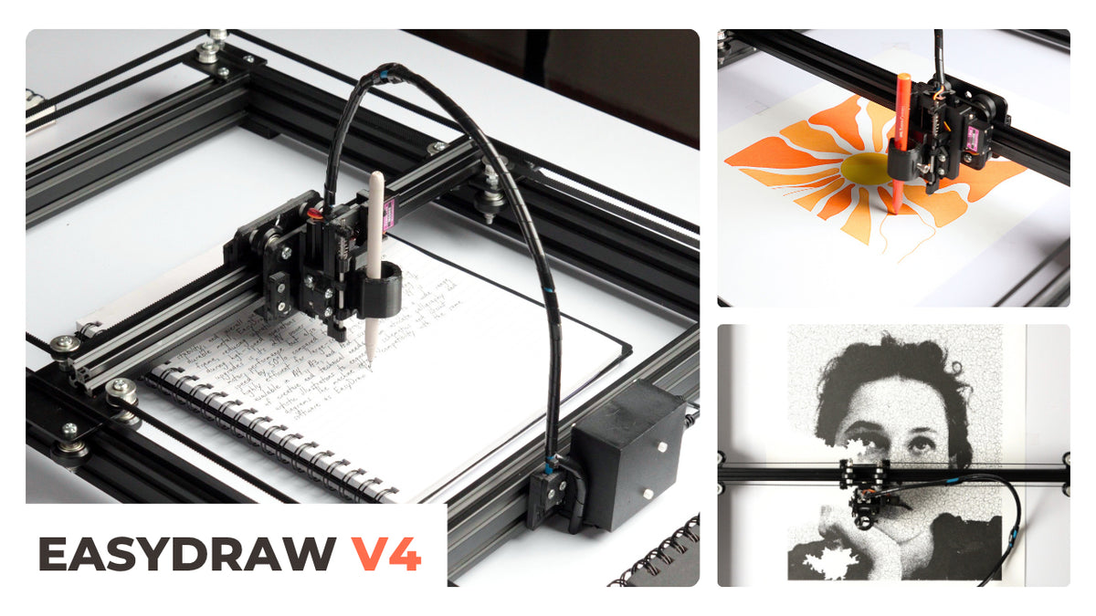 Easy Draw Machine EasyDraw V4 Drawing and Writing Machine (FULLY ASSEMBLED) |Axidraw ...