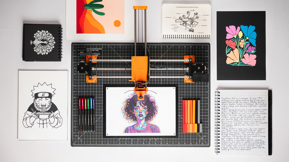 EasyDraw V4 and V3 | Axidraw Drawing and Writing Machines – maker q